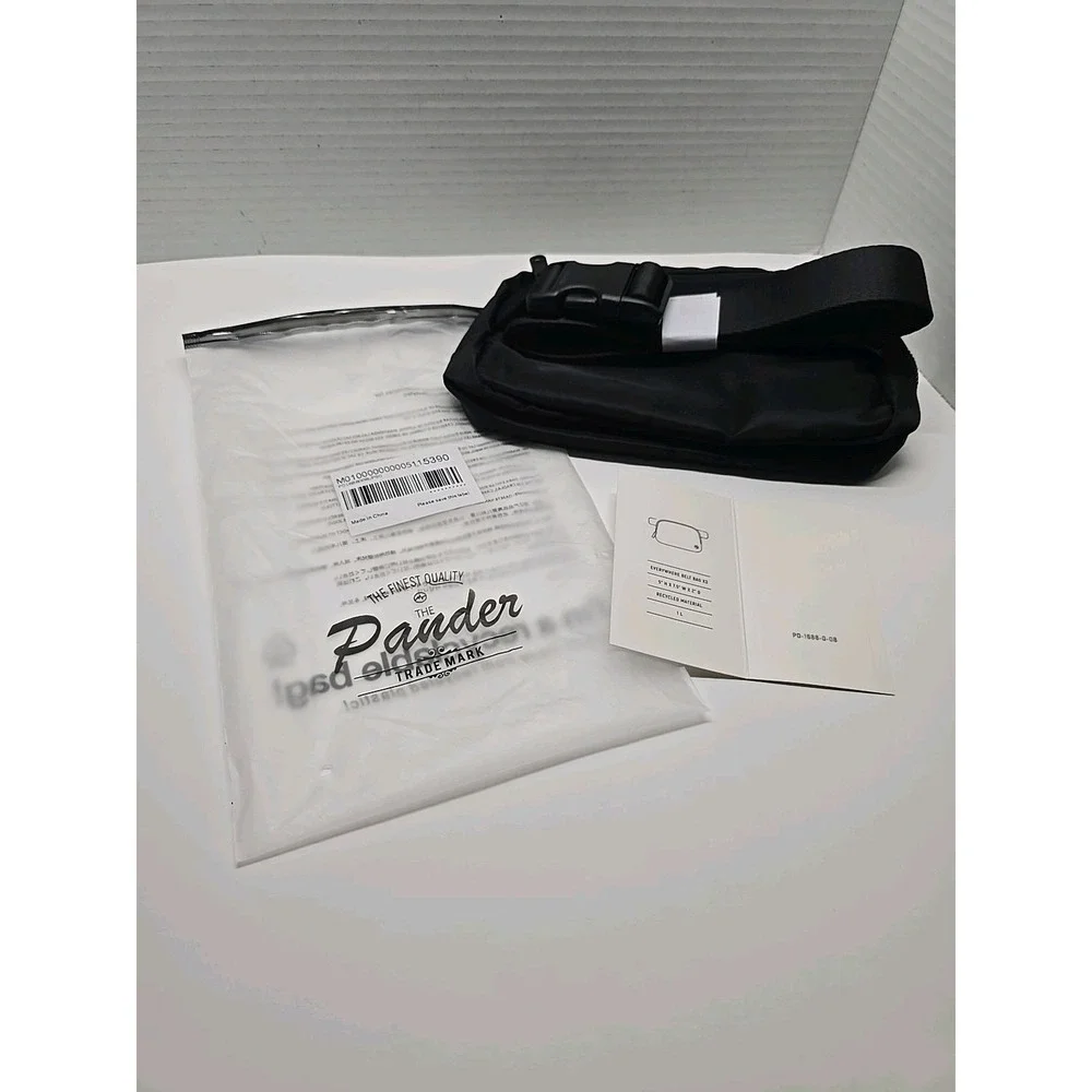 Pander Two Way Zipper Fanny Pack Nylon Everywhere Belt Bag‎ Water Resistant